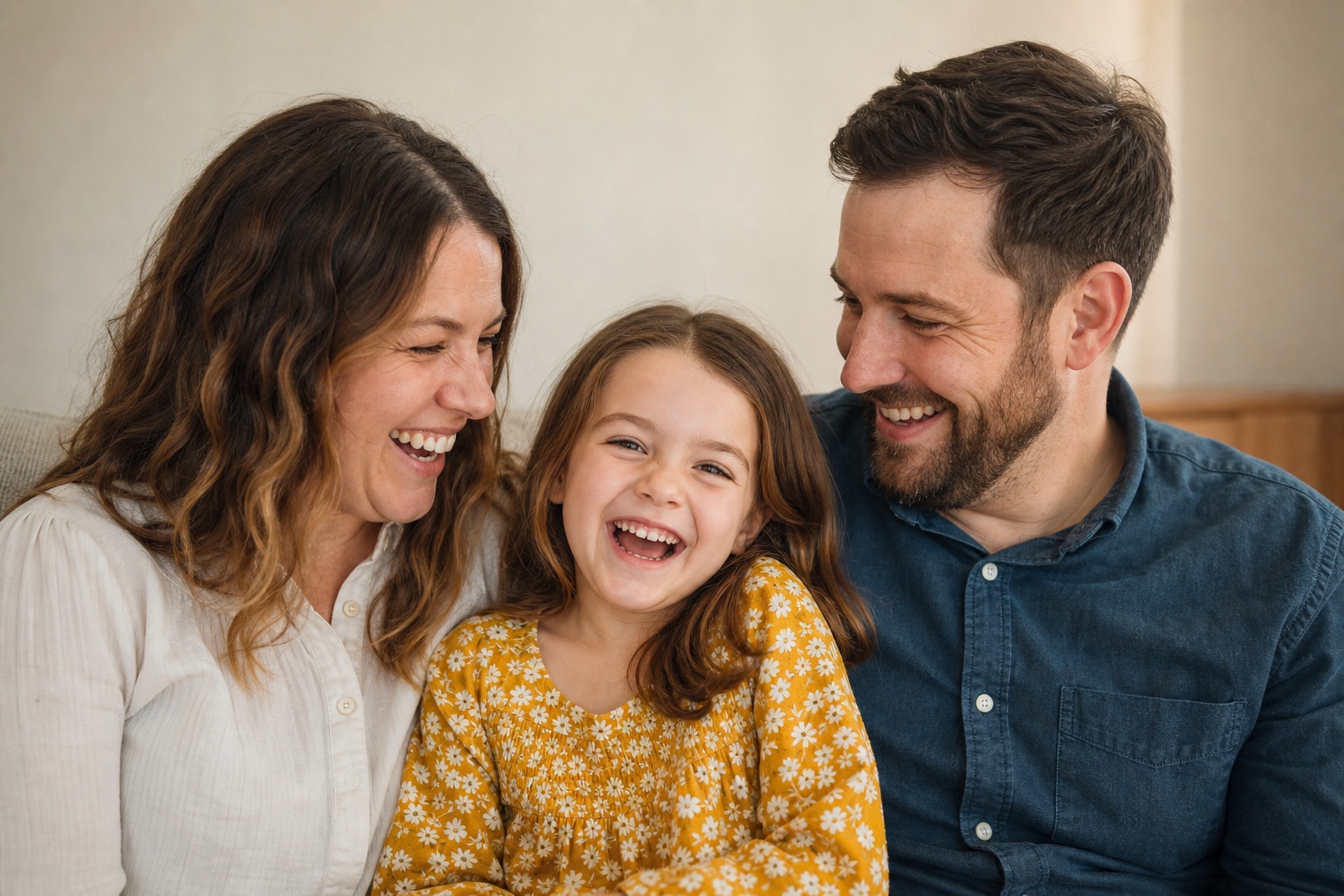 A family photograph ready to upload